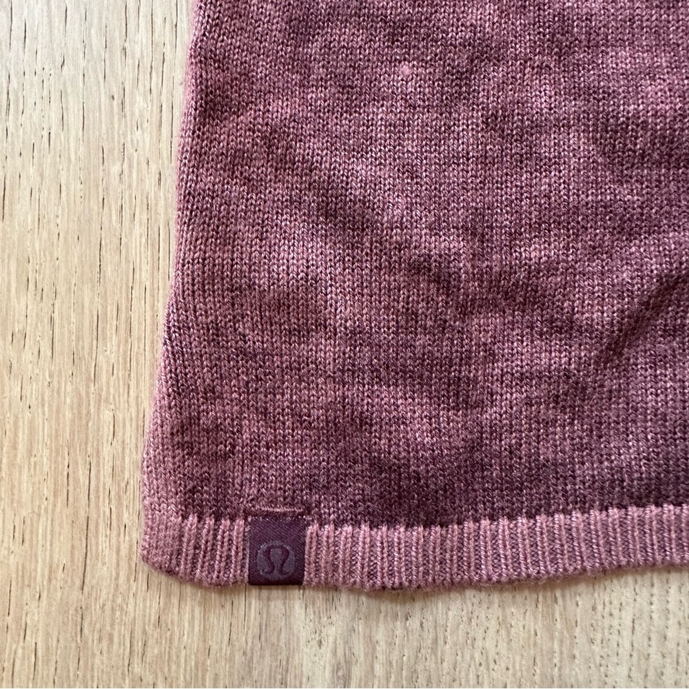 Lululemon Cashlu V-Neck Sweater
Red Merlot / Spiced Chai - Picture 8 of 8